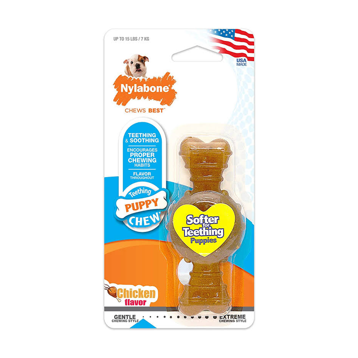 Nylabone best sale teething ring