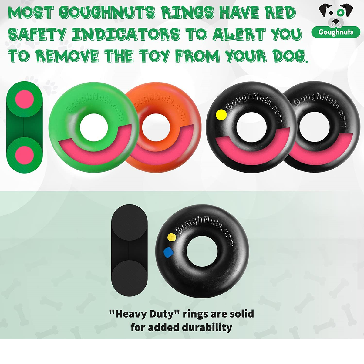 Goughnuts Ring .75 - Black