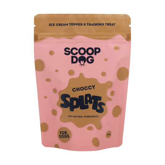 Scoop Dog Choccy Splats 100g