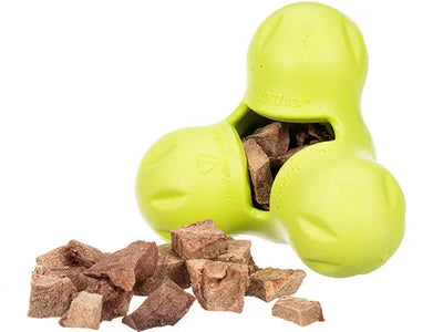 West Paw Tux Dog Toy – Tough Treat-Dispensing Chew Toy for Dogs West Paw