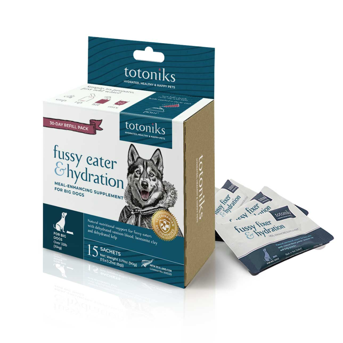 Totoniks - Fussy Eater & Hydration - Large Dog over 15kg