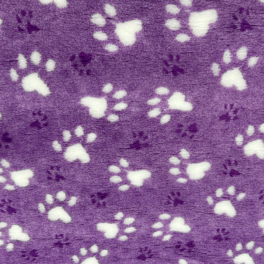 Dry Bed (Vet Bed) - Greenback Purple Paws