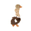 ZippyPaws Bungee Buddiez – Ostrich Plush Dog Toy ZippyPaws