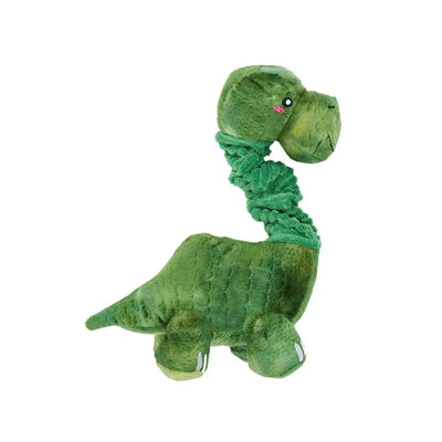 ZippyPaws Bungee Buddiez – Dinosaur Plush Dog Toy ZippyPaws