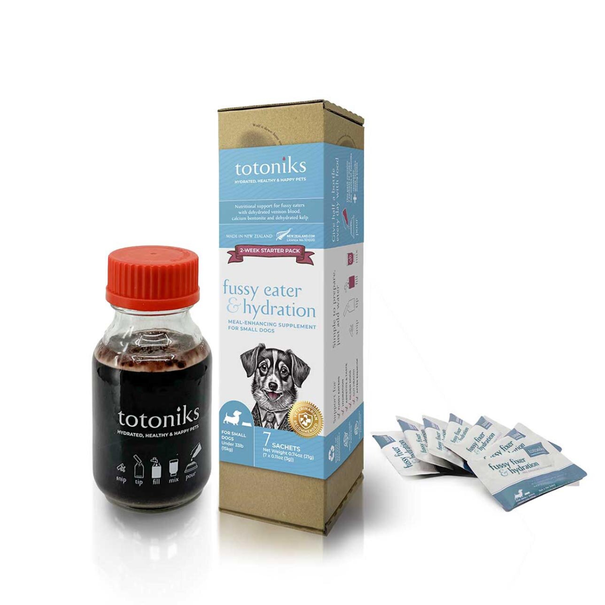 Totoniks - Fussy Eater & Hydration - Small Dog upto 15kgs