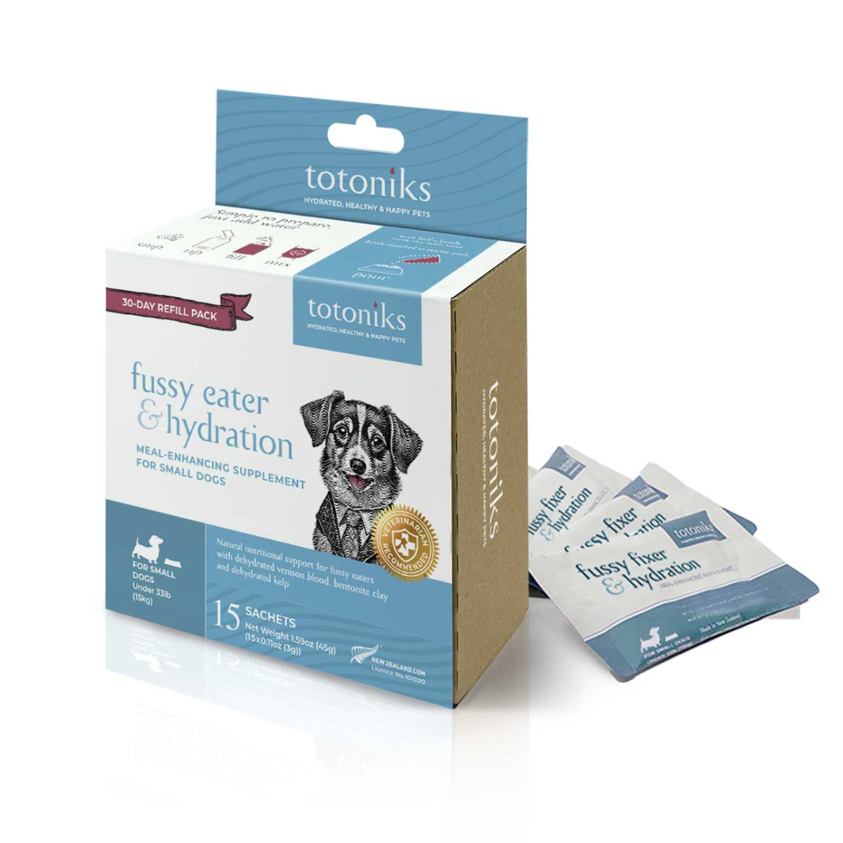 Totoniks - Fussy Eater & Hydration - Small Dog upto 15kgs