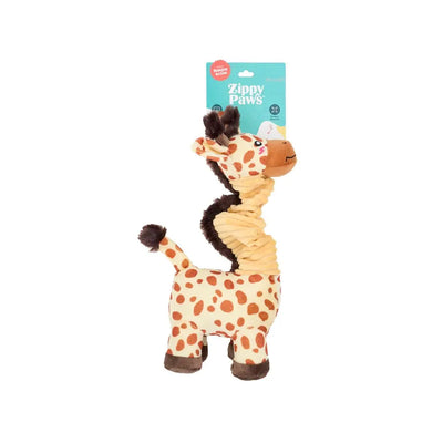 ZippyPaws Bungee Buddiez – Giraffe Plush Dog Toy Thorncombe Pet Supplies
