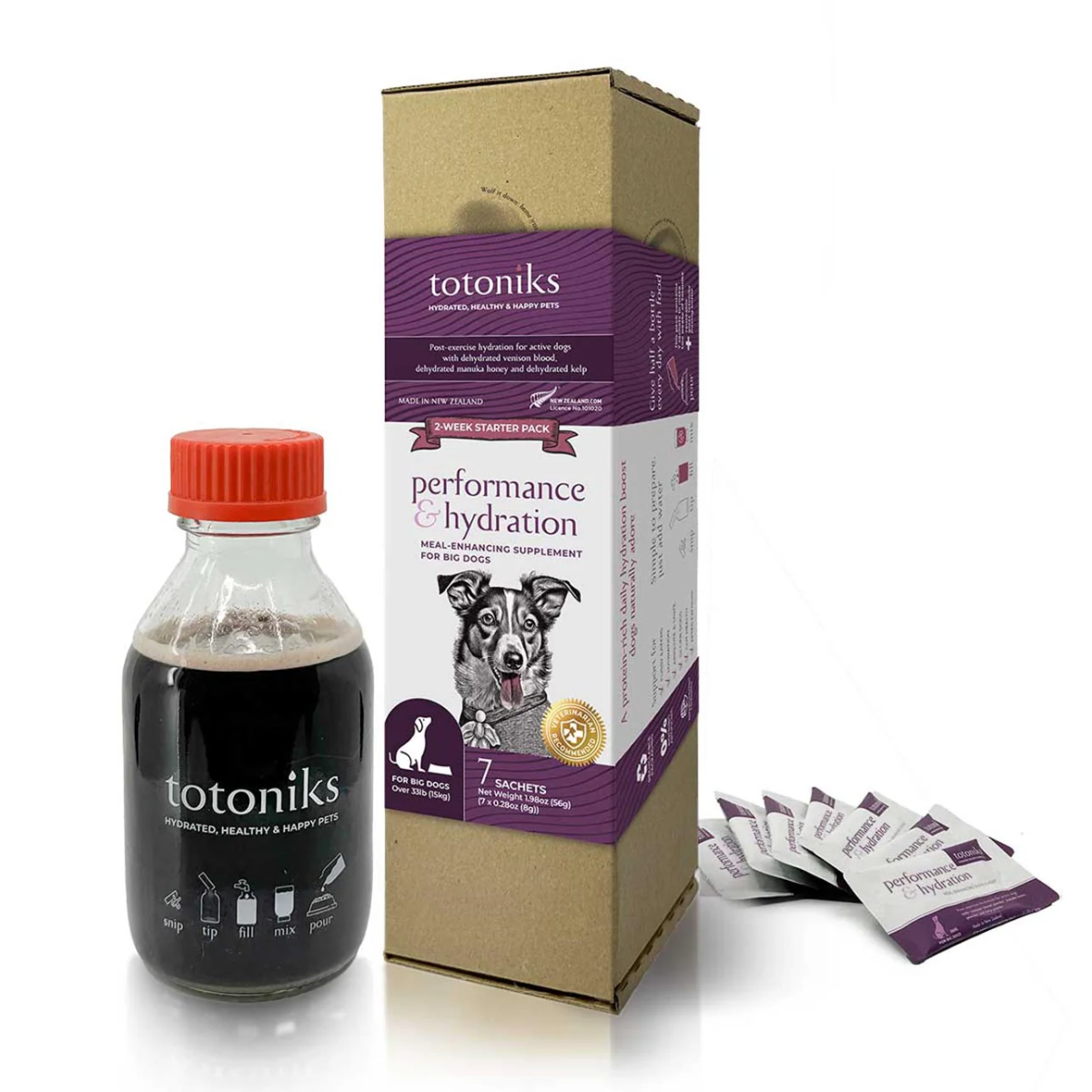 Totoniks - Performance & Hydration - Large Dog 15kgs