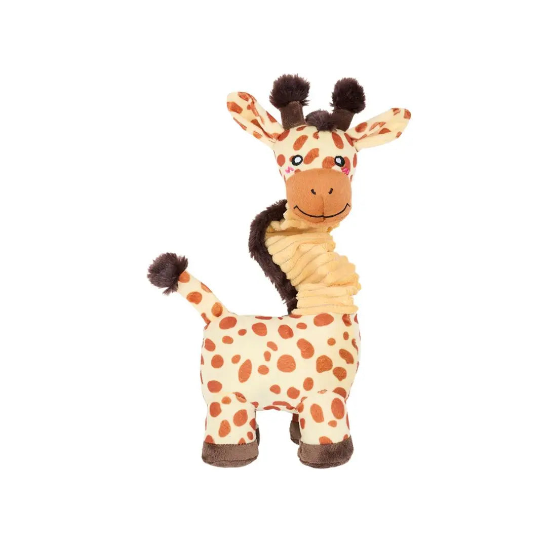 ZippyPaws Bungee Buddiez – Giraffe Plush Dog Toy Thorncombe Pet Supplies