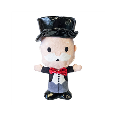 Hasbro Mr Money Bags Sqeak And Crinkle Plush 18cm