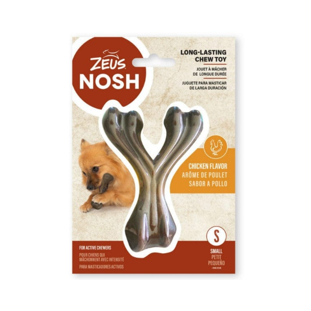 Zeus Nosh Strong Wishbone Chew Bone