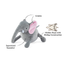 P.L.A.Y. Africa Big Five – Elephant Dog Toy