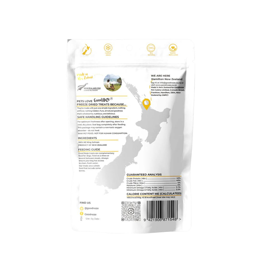 Good Noze King Salmon Steaks 100g