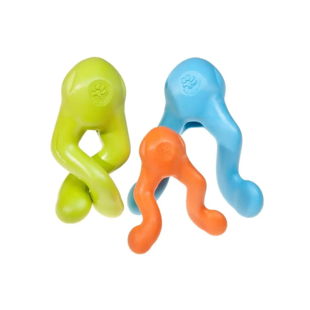 West Paw Zogoflex Tizzi Dog Toy — Large | Fetch, Tug & Treat Dispenser
