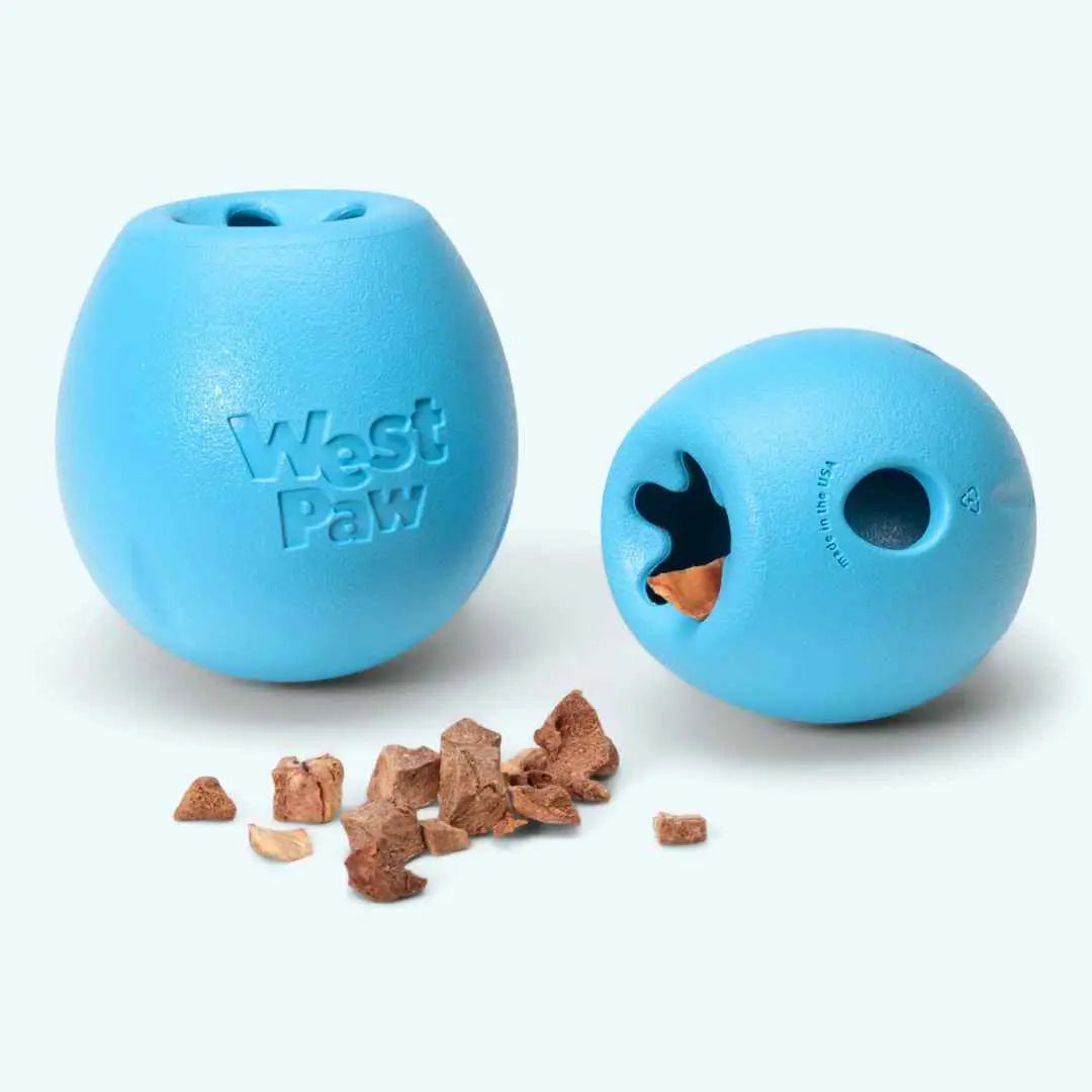 West Paw Rumbl – Wobble Treat Toy for Enrichment & Slow Feeding West Paw