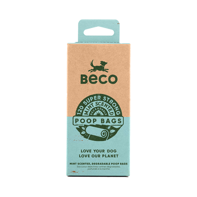 Beco Poop Bags Mint Scented 120pk