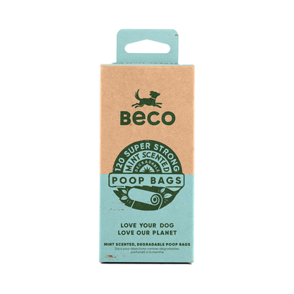 Beco Poop Bags Mint Scented 120pk