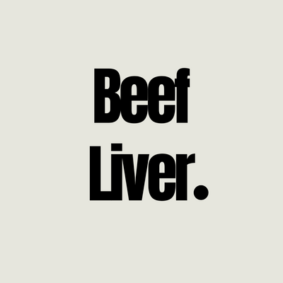 Bulk Beef Liver 1kg