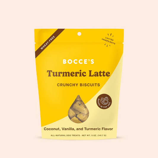 Bocce's Turmeric Latte Crunchy Biscuits