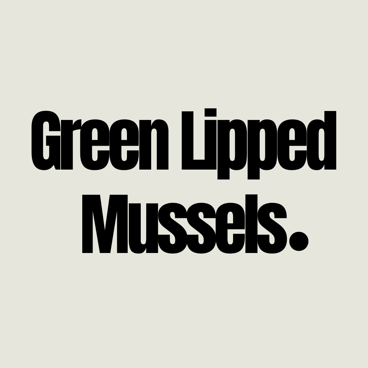 Bulk Green Lipped Mussels (500g & 1kg)