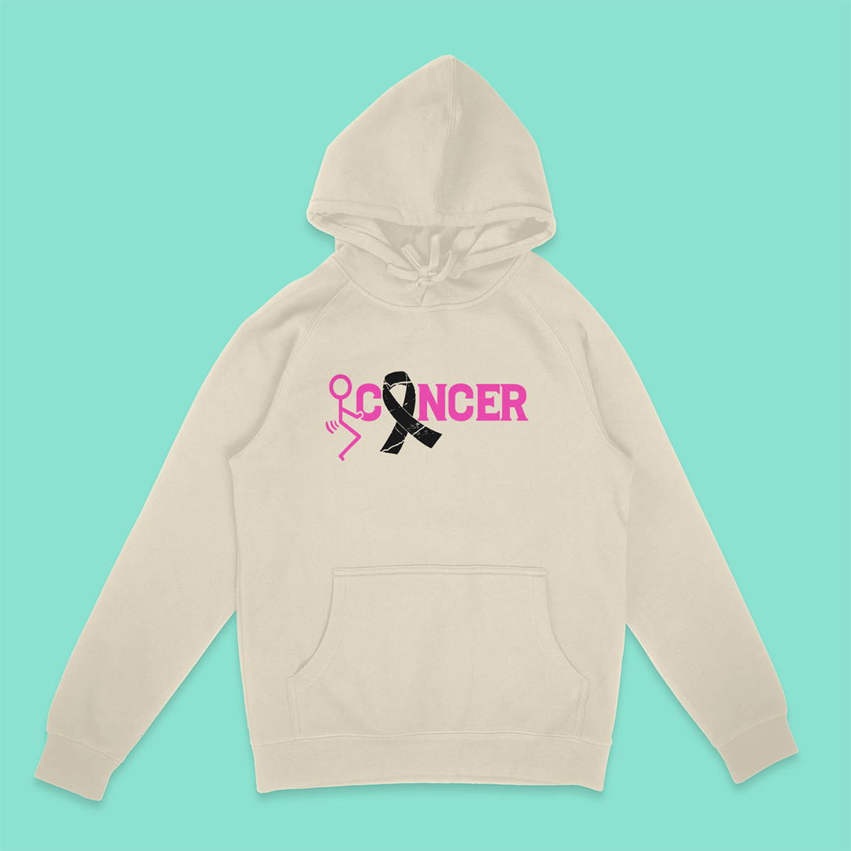 F Cancer Hoodie