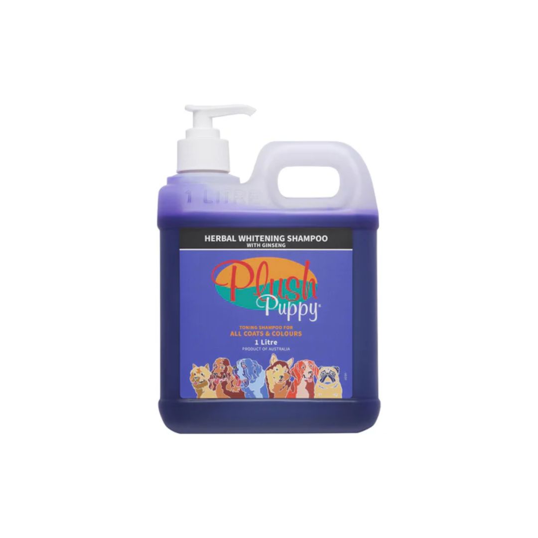Plush Puppy Herbal Whitening Shampoo with Ginseng | Whitening Shampoo