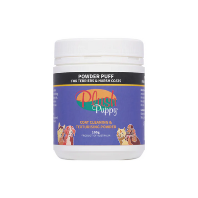 Plush Puppy Powder Puff Terrier | Bathing Alternative