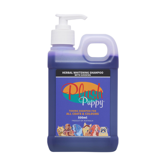 Plush Puppy Herbal Whitening Shampoo with Ginseng | Whitening Shampoo
