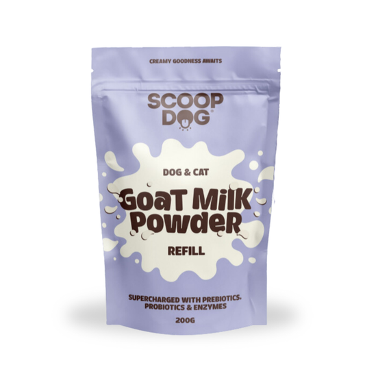 Scoop Dog Goat Milk Powder 200g For Dog's & Cats Refill Pack