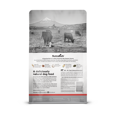 Tu Meke Friend Air-Dried Beef, Salmon & Mackerel Dog Food