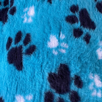 Vet Bed / Dry Bed – Non-Slip – Turquoise Paws | Washable Pet Bedding NZ