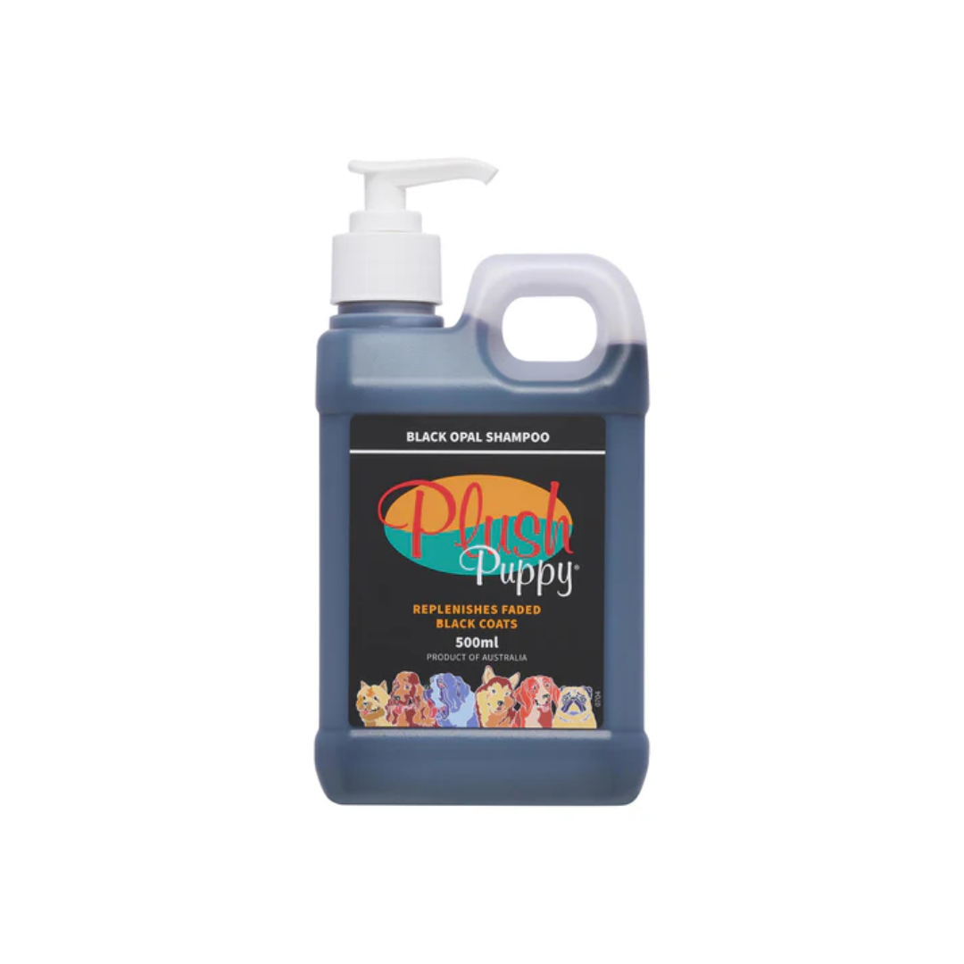 Plush Puppy Black Opal Shampoo | Replenish Faded Coats