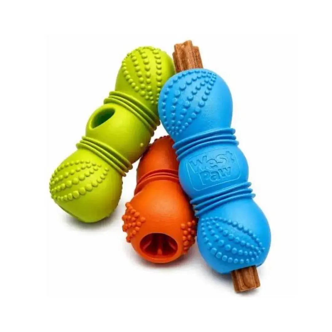 West Paw Flossr™ Dental Chew Toy & Treat Holder