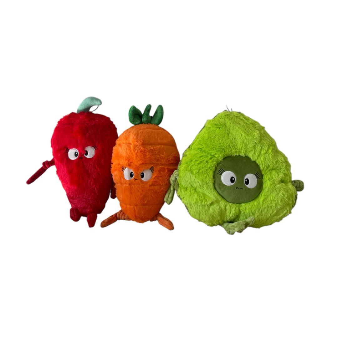 SpicyChilli - Plush Dog Toy - 100% recycled material