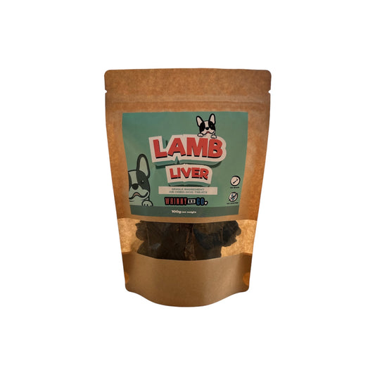 Whinny and Co Lamb Liver 100g