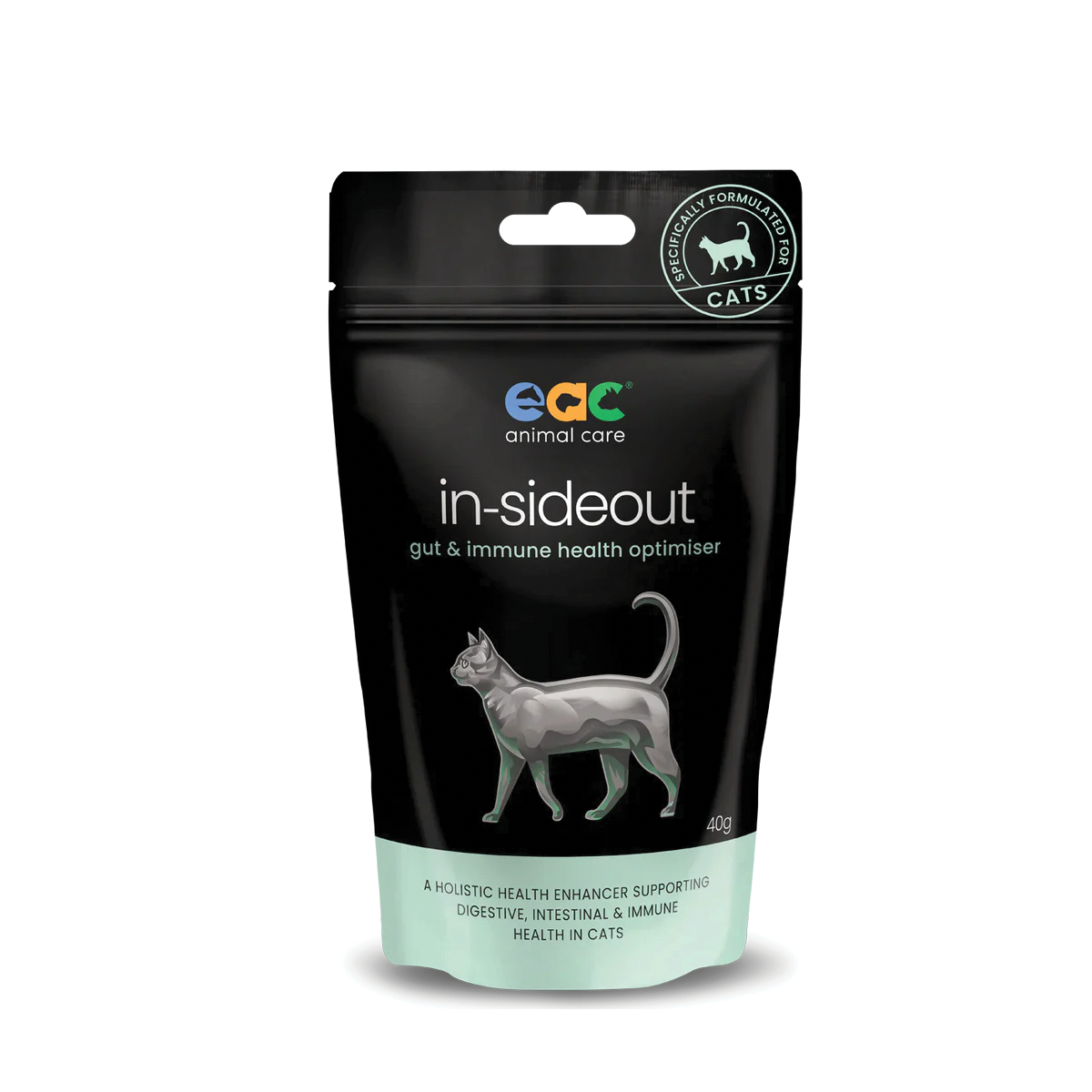 EAC - in-sideout Pre & Probiotic Natural Supplement for Cats