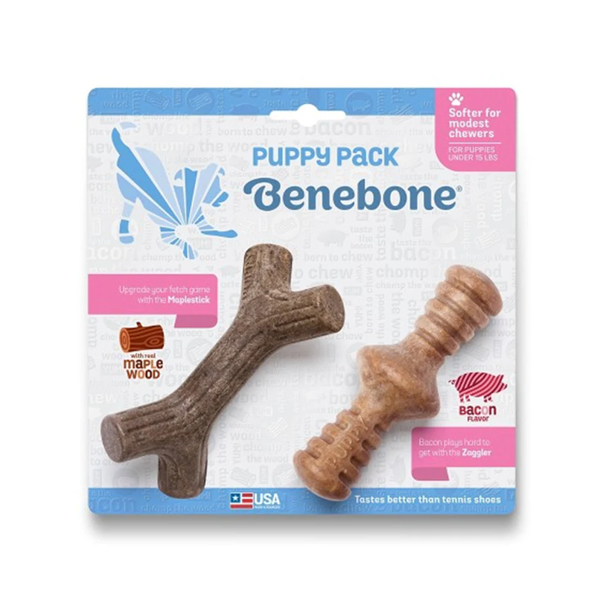 Benebone Puppy Maple & Bacon Chews