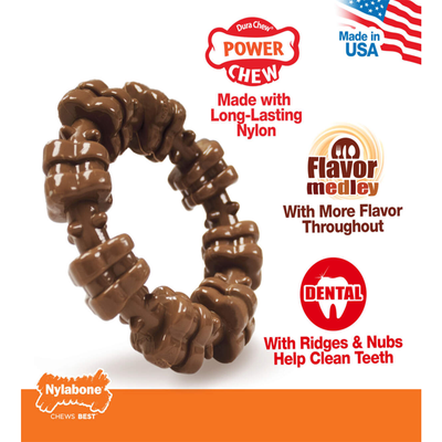 Nylabone Power Chew Textured Ring
