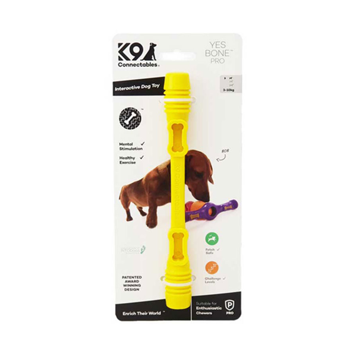 K9 Connectables Yes Bone - Pro Dog Toys