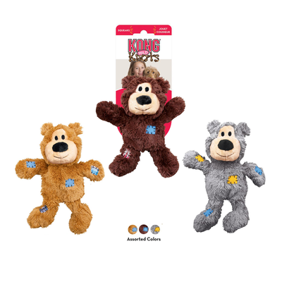 Kong Wild Knots Bear Plush Dog Toy