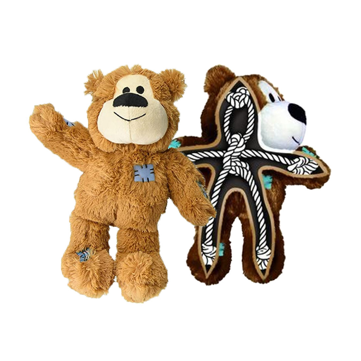 Kong Wild Knots Bear Plush Dog Toy