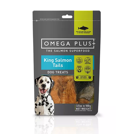 Omega Plus King Salmon Tails 100g