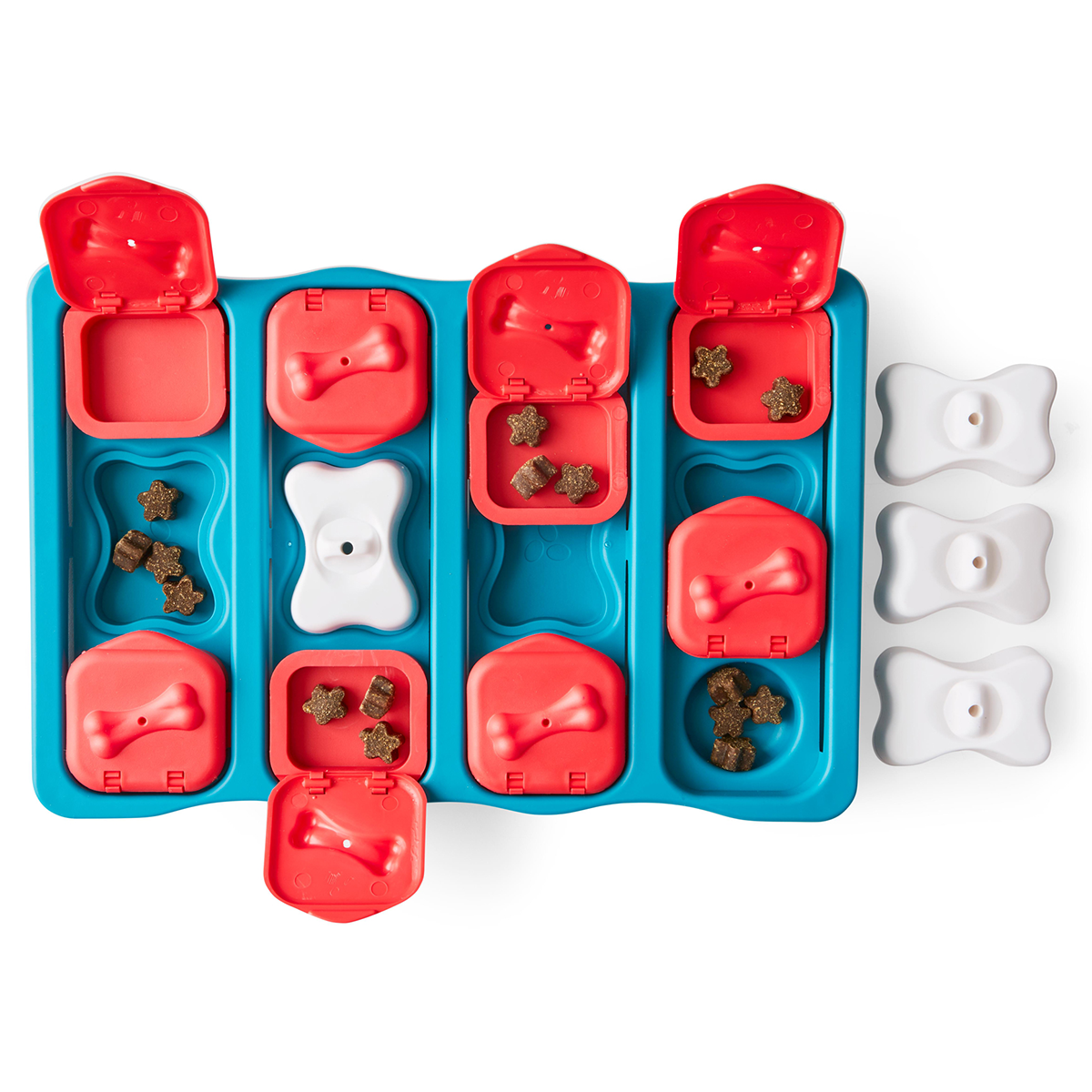 Outward Hound Nina Ottosson Dog Brick Blue Thorncombe Pet Supplies