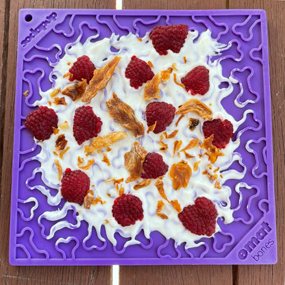 Sodapup Bones Design Enrichment (EMat) Lick Mat