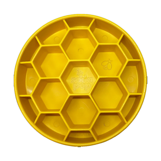 Sodapup Honeycomb eBowl Enrichment Slow Feeder