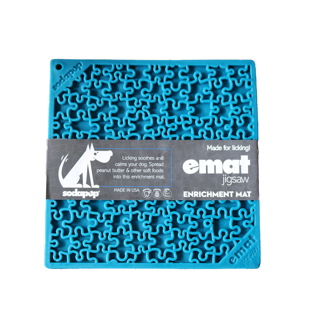 Sodapup Jigsaw Design Enrichment (EMat) Lick Mat