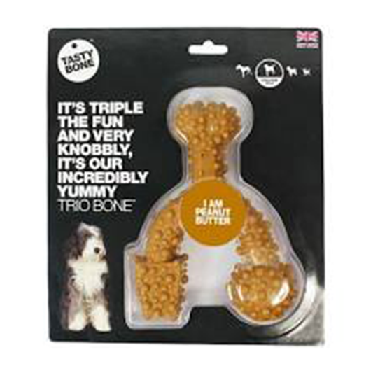 Tasty Bone Nylon Trio Peanut Butter